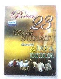 Panduan 23 Sholat Sunat disetai Do'a Dzikir