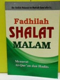 Image of Fadhilah Shalat Malam