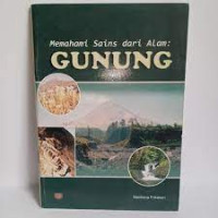Image of Memahami Sains dari Alam : GUNUNG