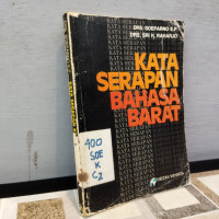 Image of KATA SERAPAN BAHASA BARAT